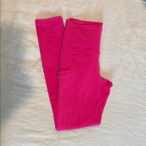 Fabletics Pink Leggings. PowerHold. Size XS
